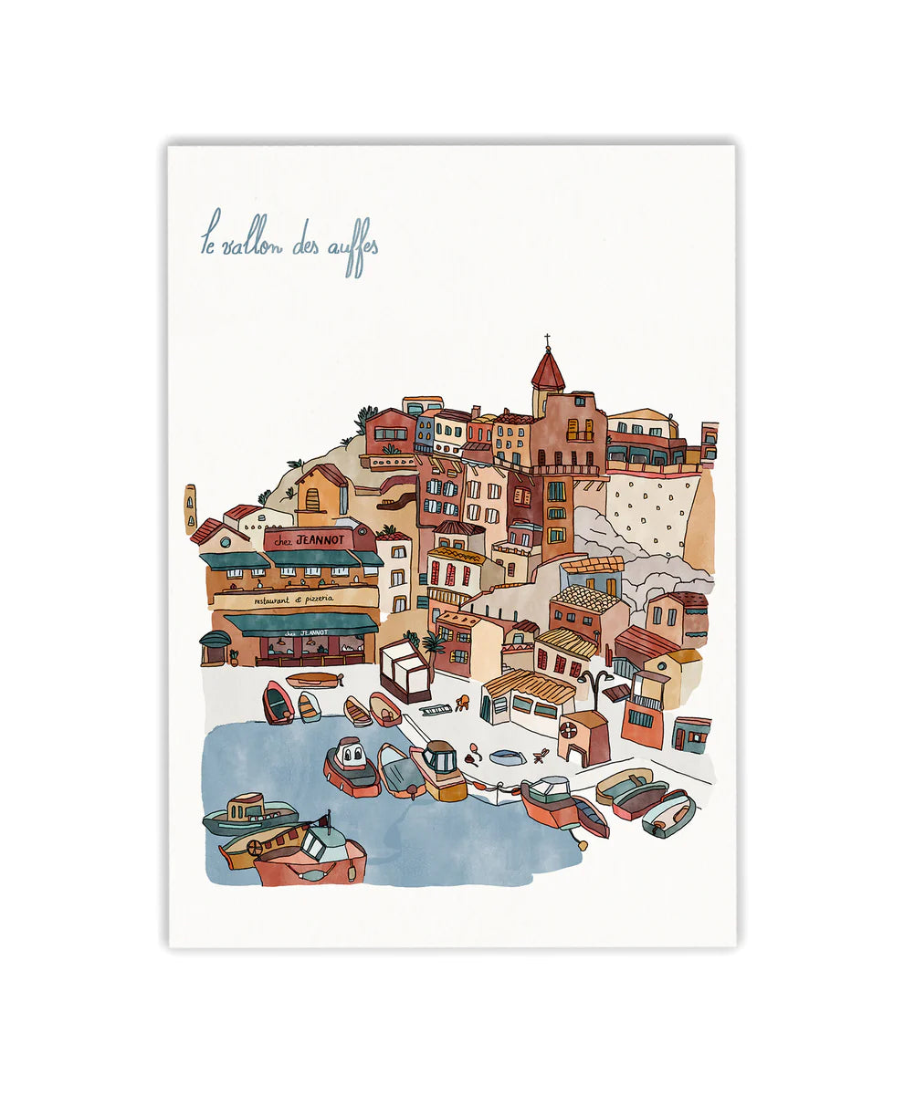 1 affiche 1 quartier : Le Vallon des Auffes