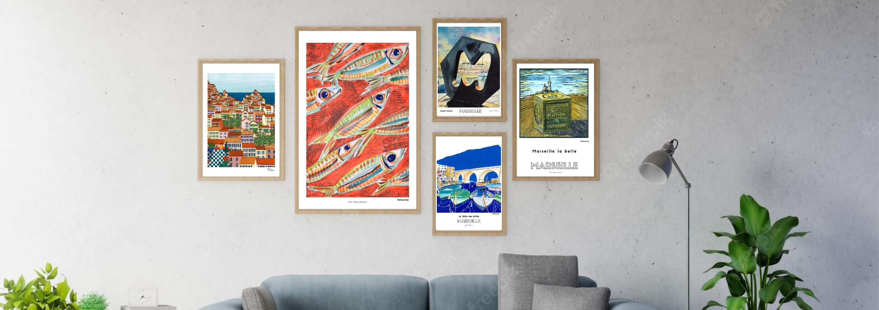 Les affiches JOG fafacomey camille gaspardt isabelle arata