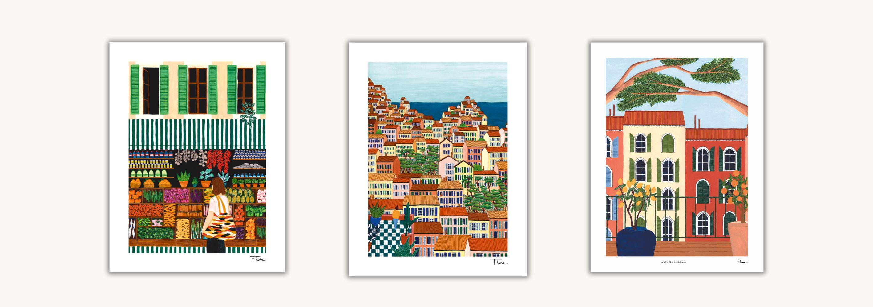 Les affiches de Flore