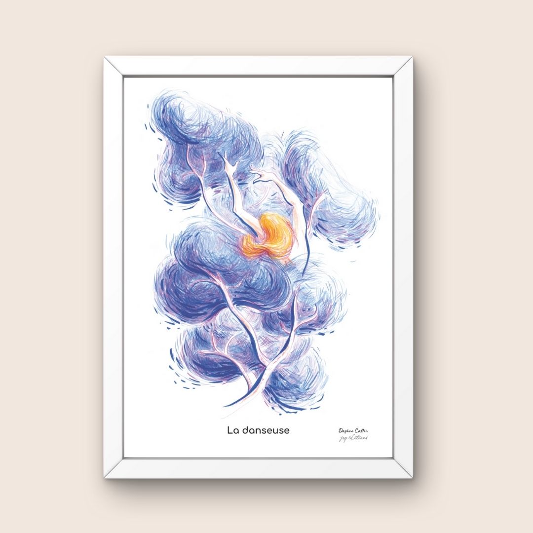 Affiche - Daphné Catton - La danseuse