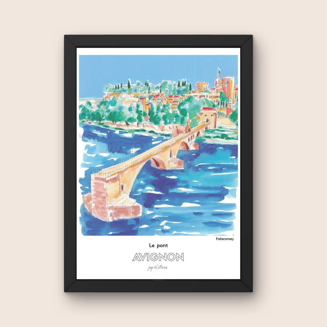 Affiche - Fafacomey - Avignon