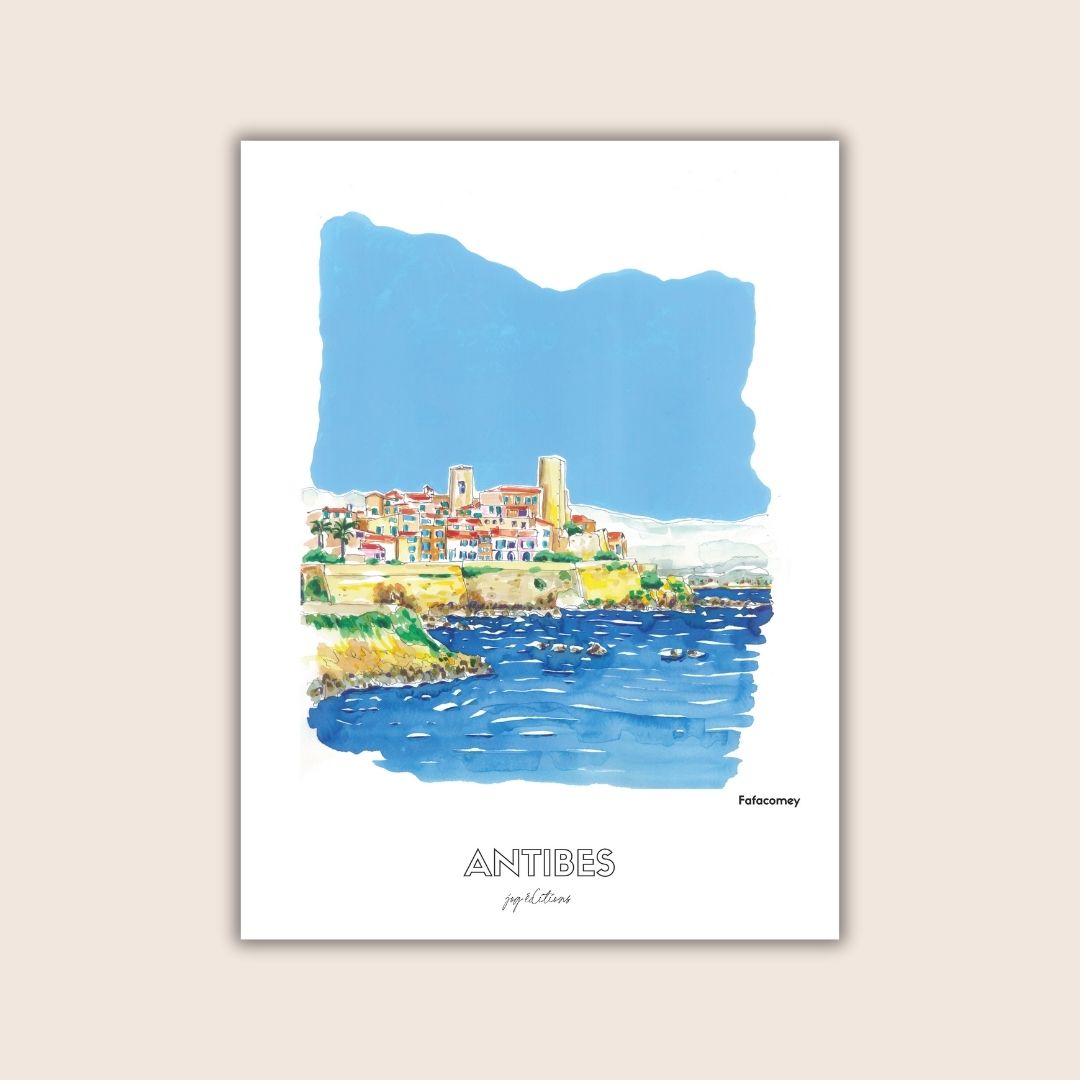 Affiche - Fafacomey - Antibes