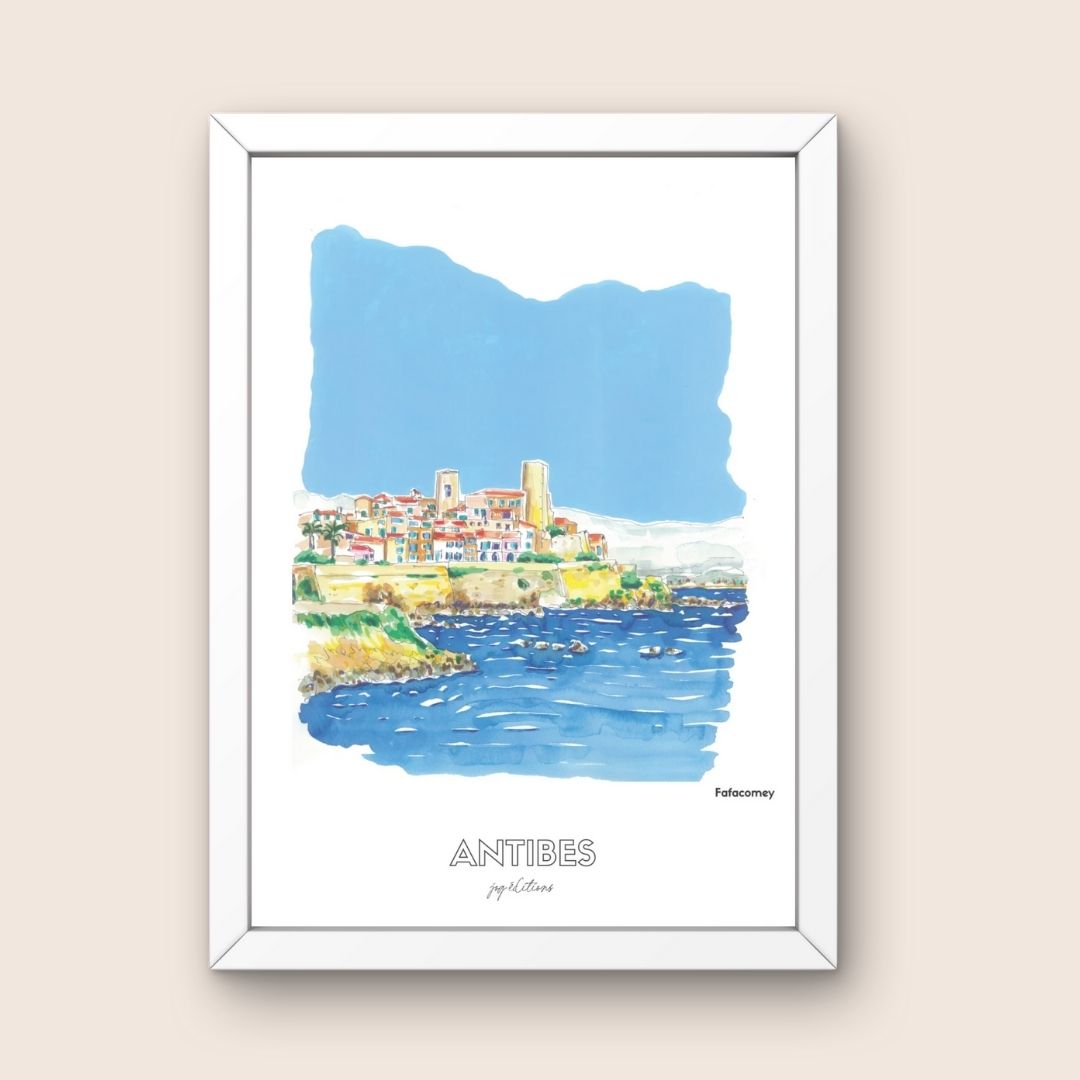 Affiche - Fafacomey - Antibes