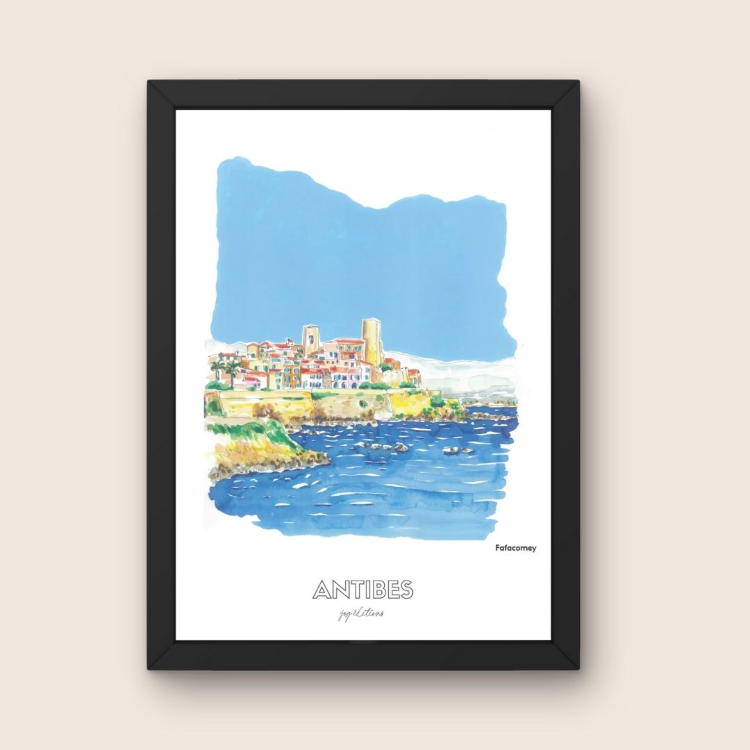 Affiche - Fafacomey - Antibes