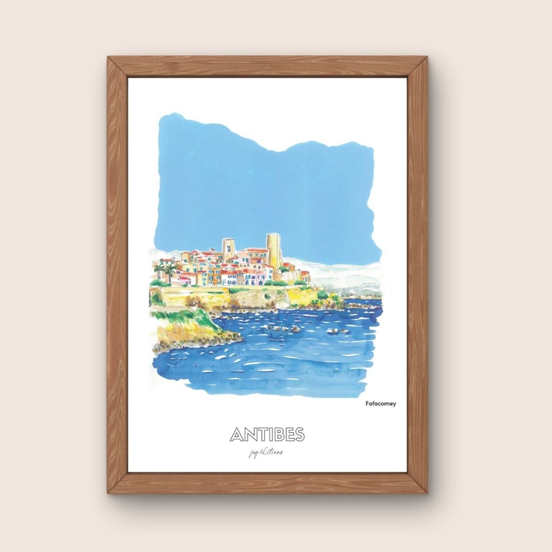 Affiche - Fafacomey - Antibes