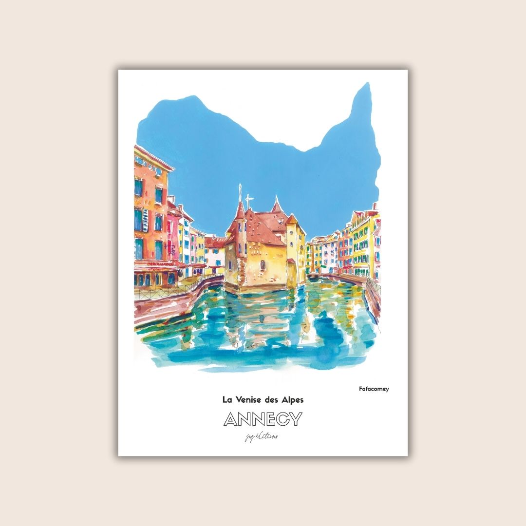 Affiche - Fafacomey - Annecy