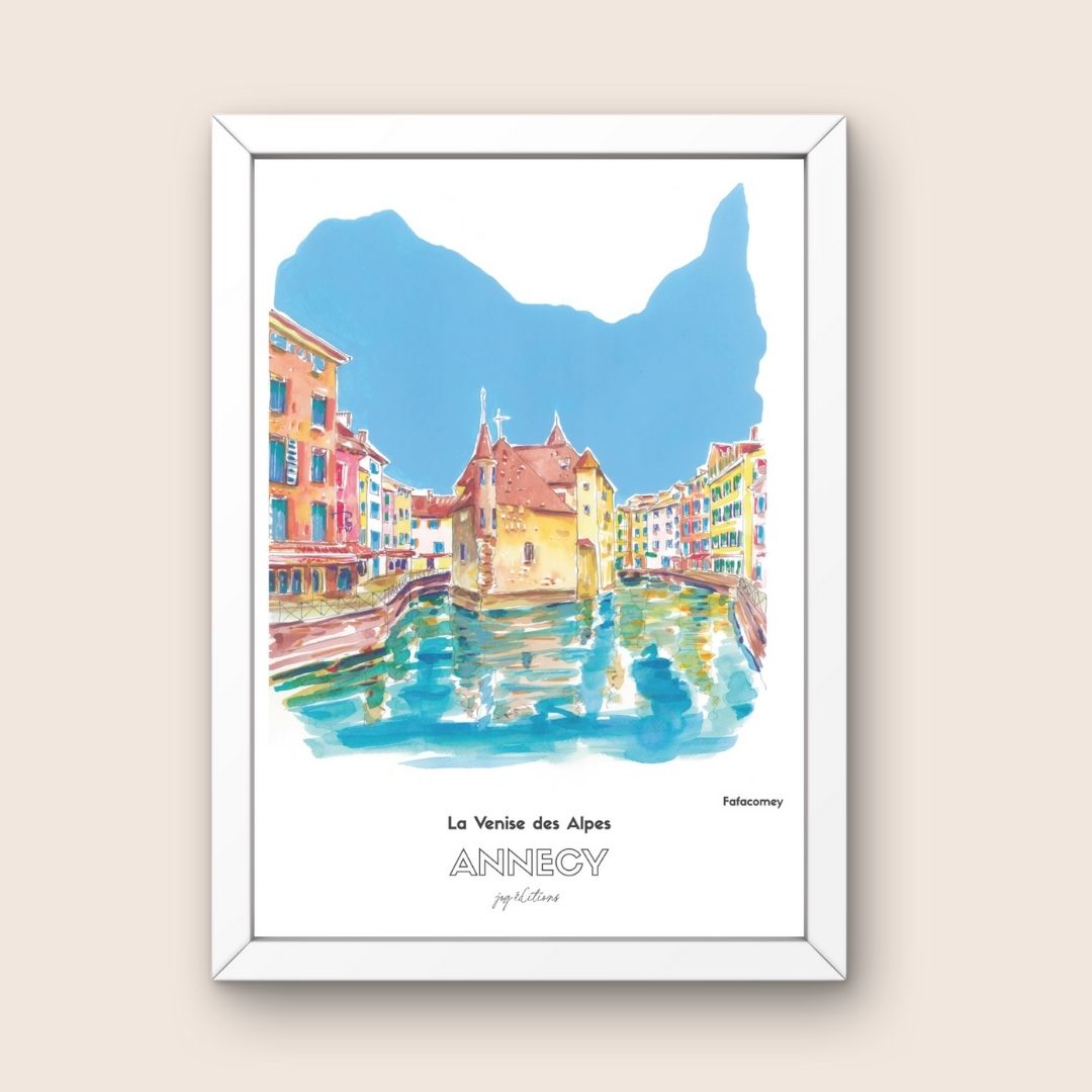 Affiche - Fafacomey - Annecy