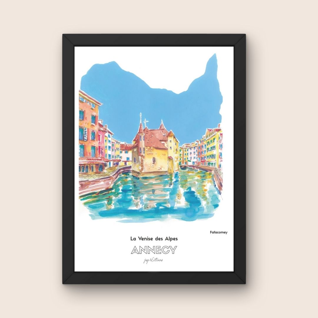 Affiche - Fafacomey - Annecy
