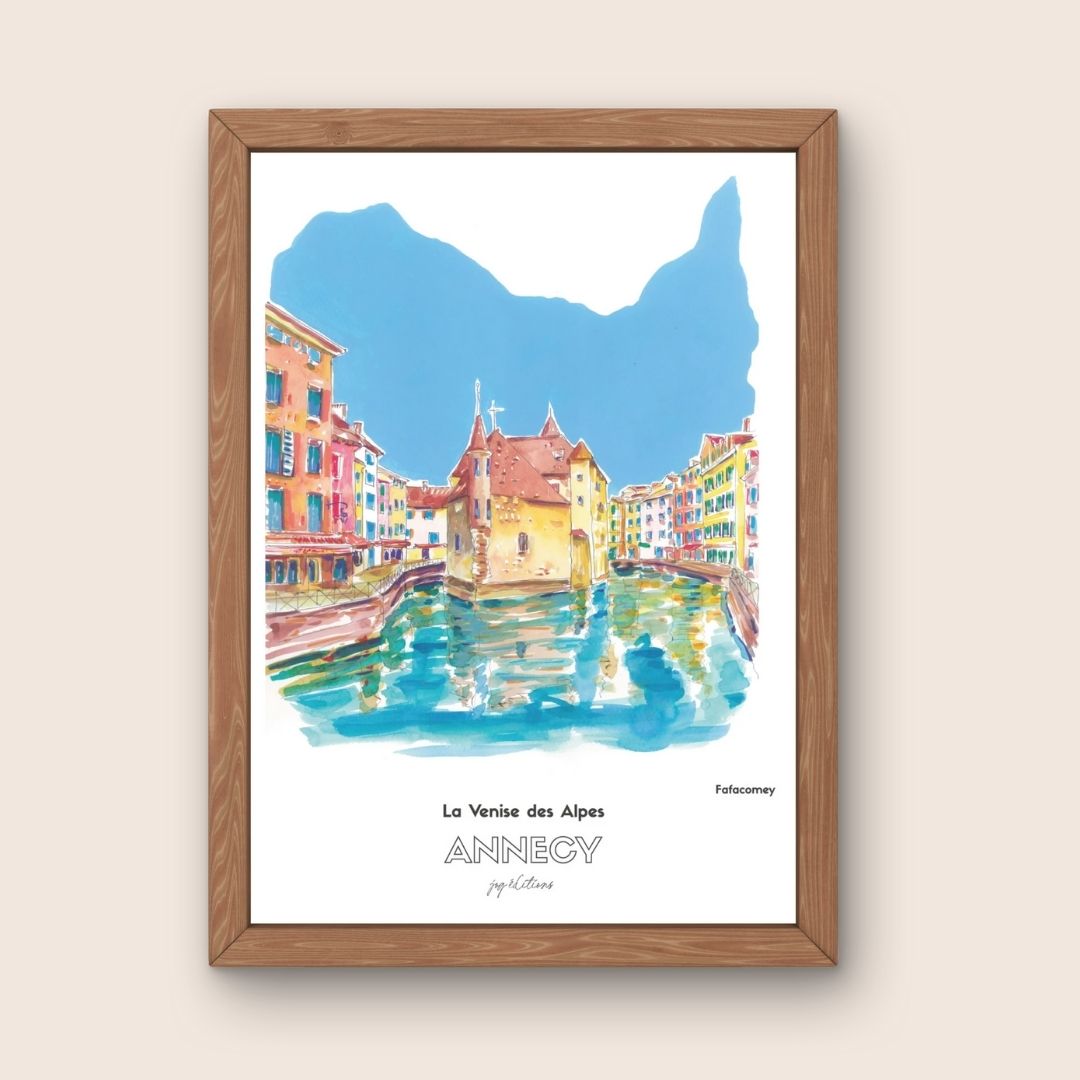 Affiche - Fafacomey - Annecy