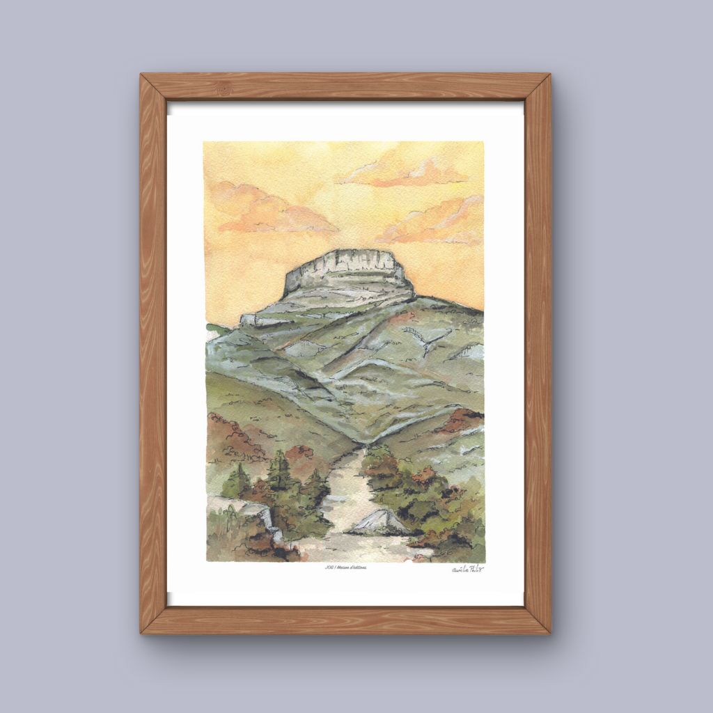 Affiche - La Garlaban - Aurélie Philis