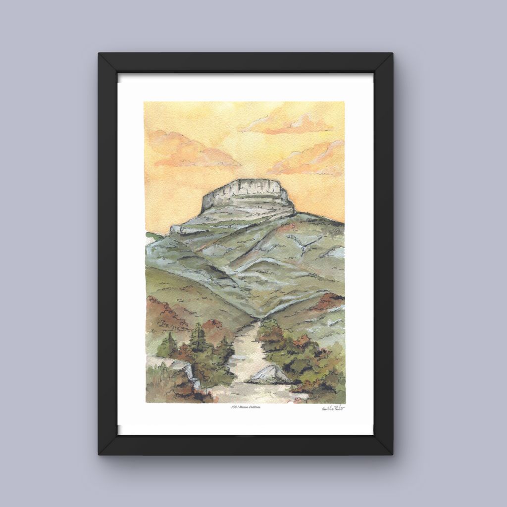 Affiche - La Garlaban - Aurélie Philis