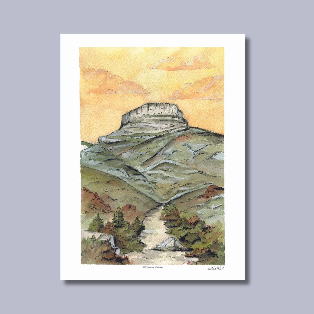 Affiche - La Garlaban - Aurélie Philis