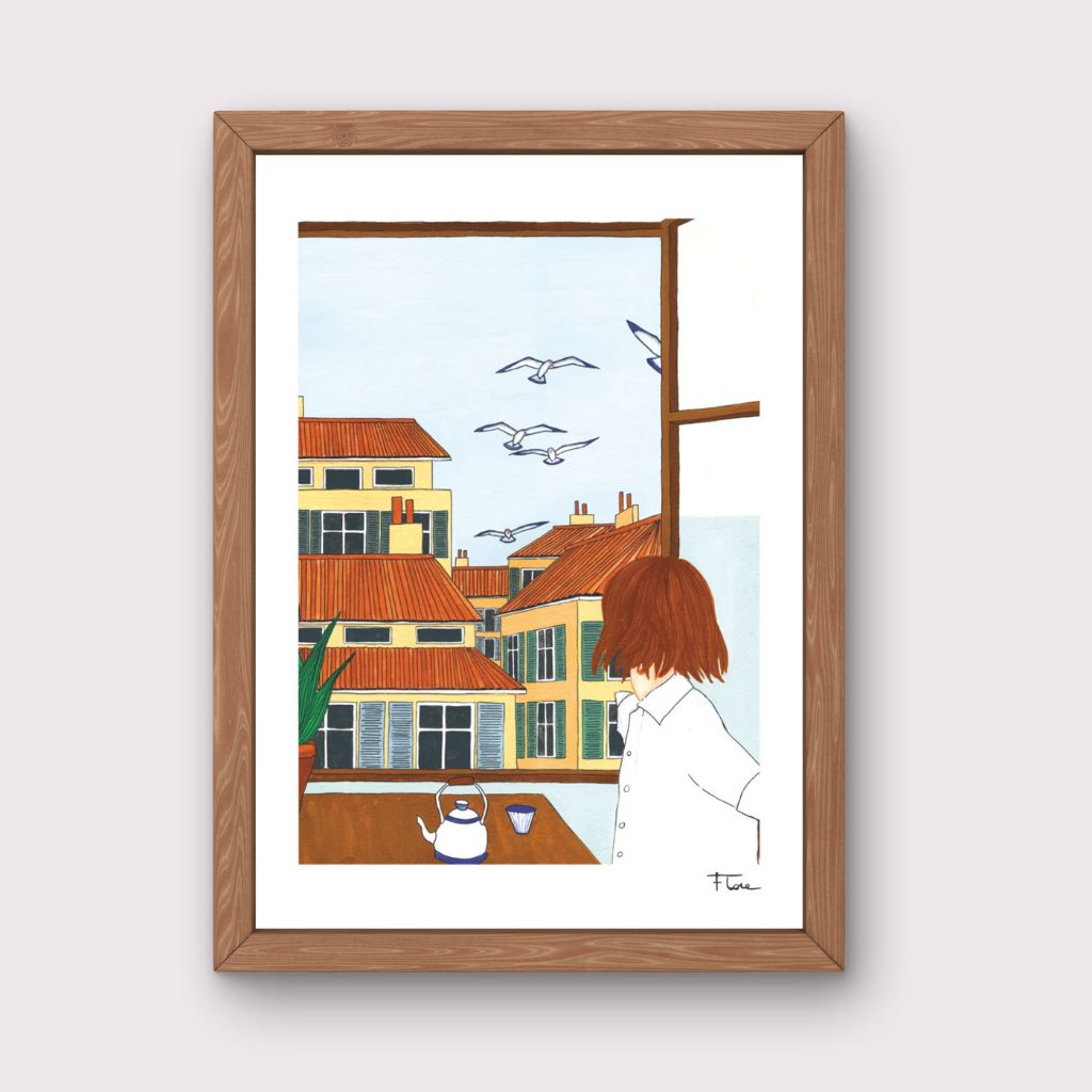 Affiche - Le Thé Marseillais - Flore