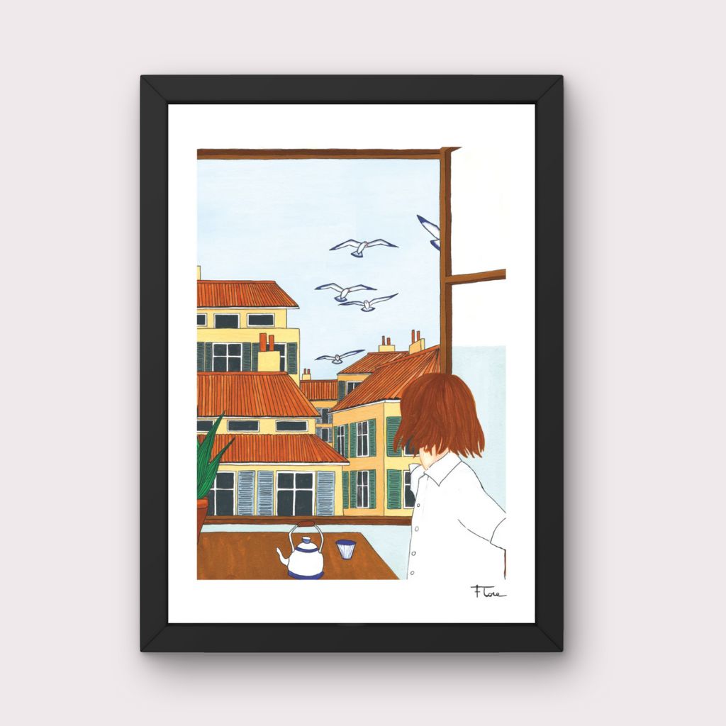 Affiche - Le Thé Marseillais - Flore