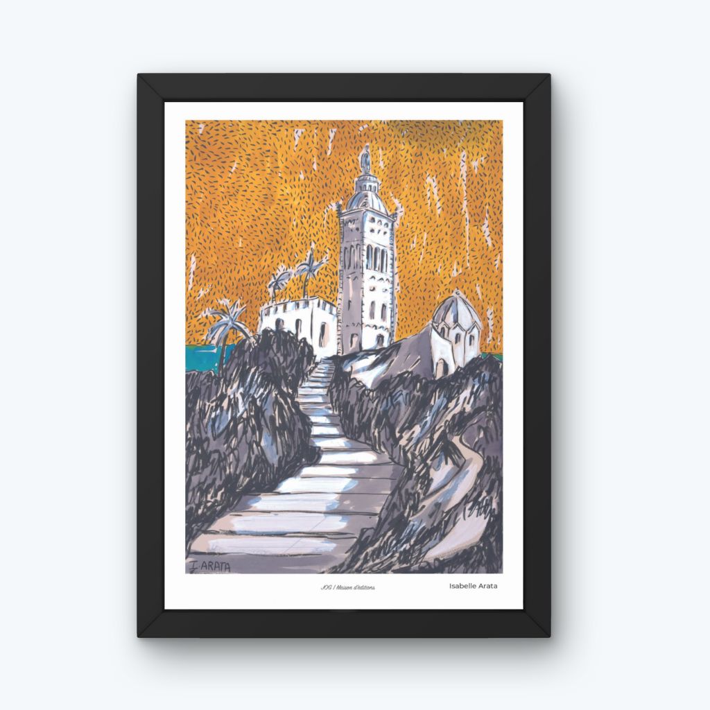 Affiche - Notre Dame de la Garde - Isabelle Arata