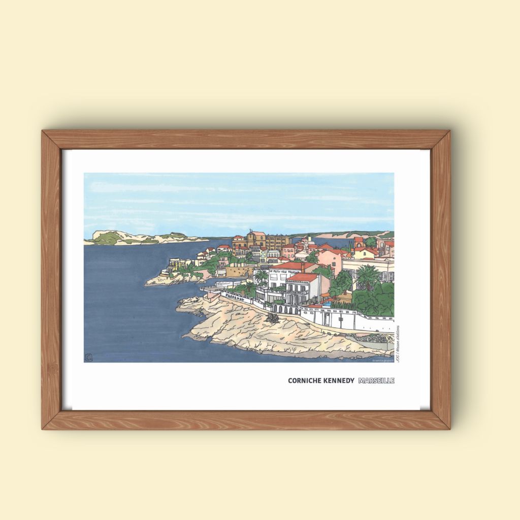 Affiche - La Corniche - Camille Gaspardt