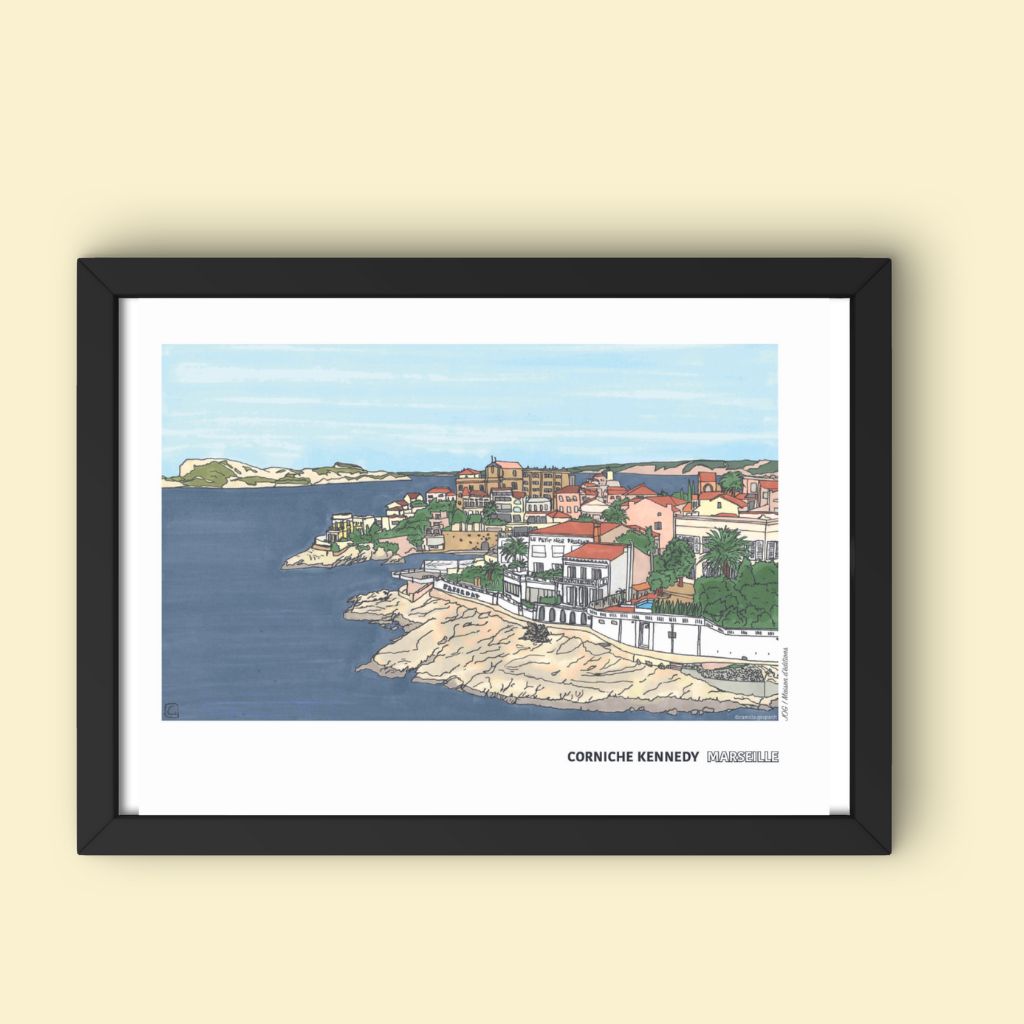 Affiche - La Corniche - Camille Gaspardt