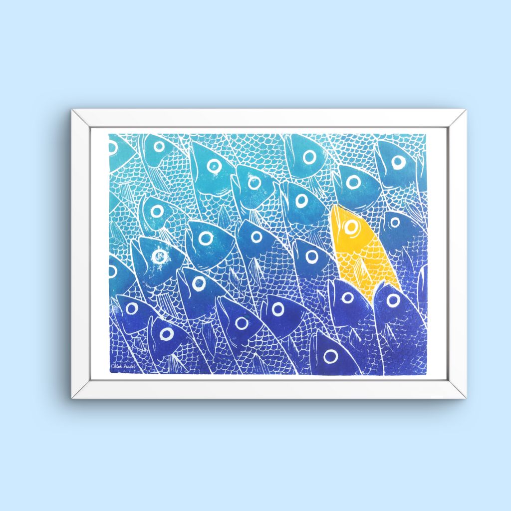 Affiche - Golden Fish - Chloé Passot