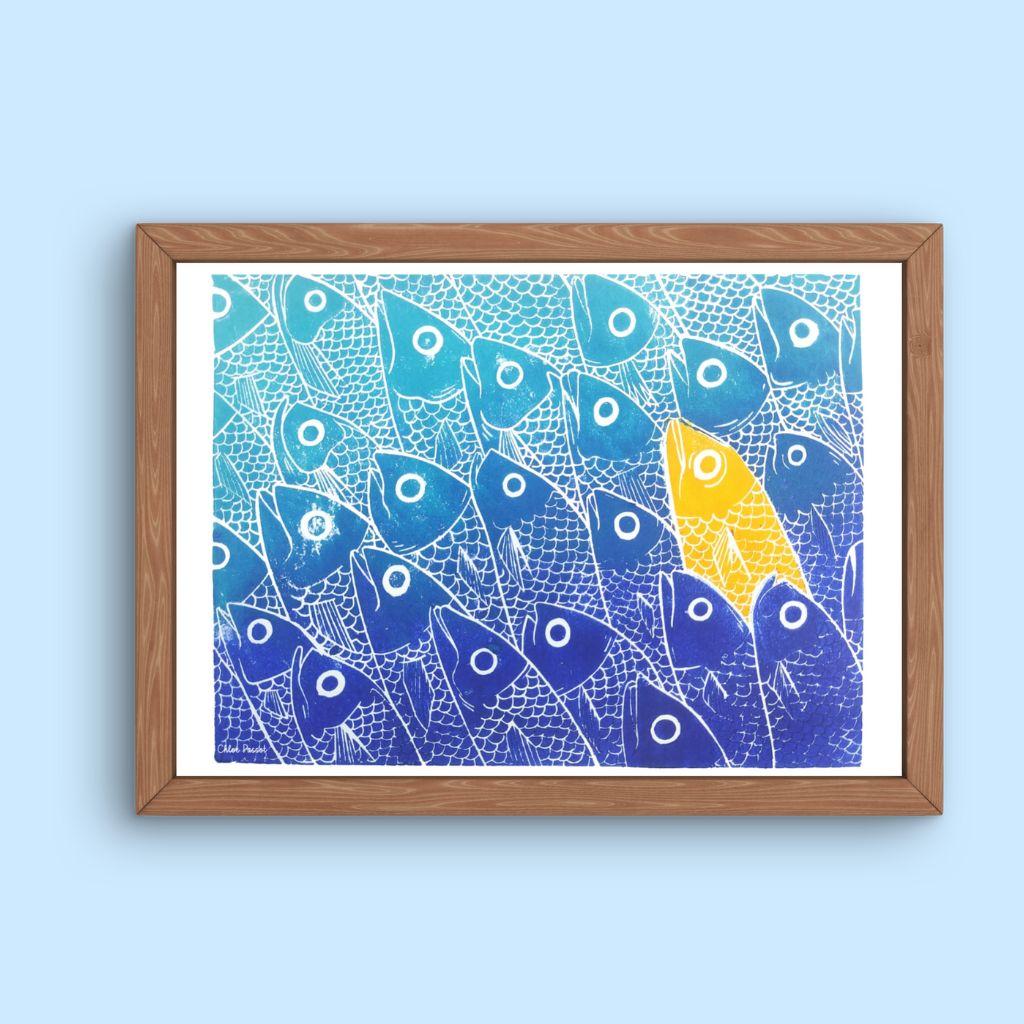 Affiche - Golden Fish - Chloé Passot