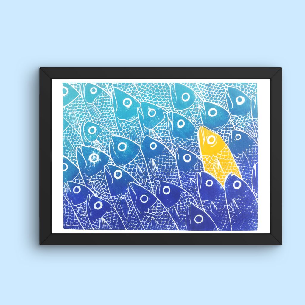 Affiche - Golden Fish - Chloé Passot