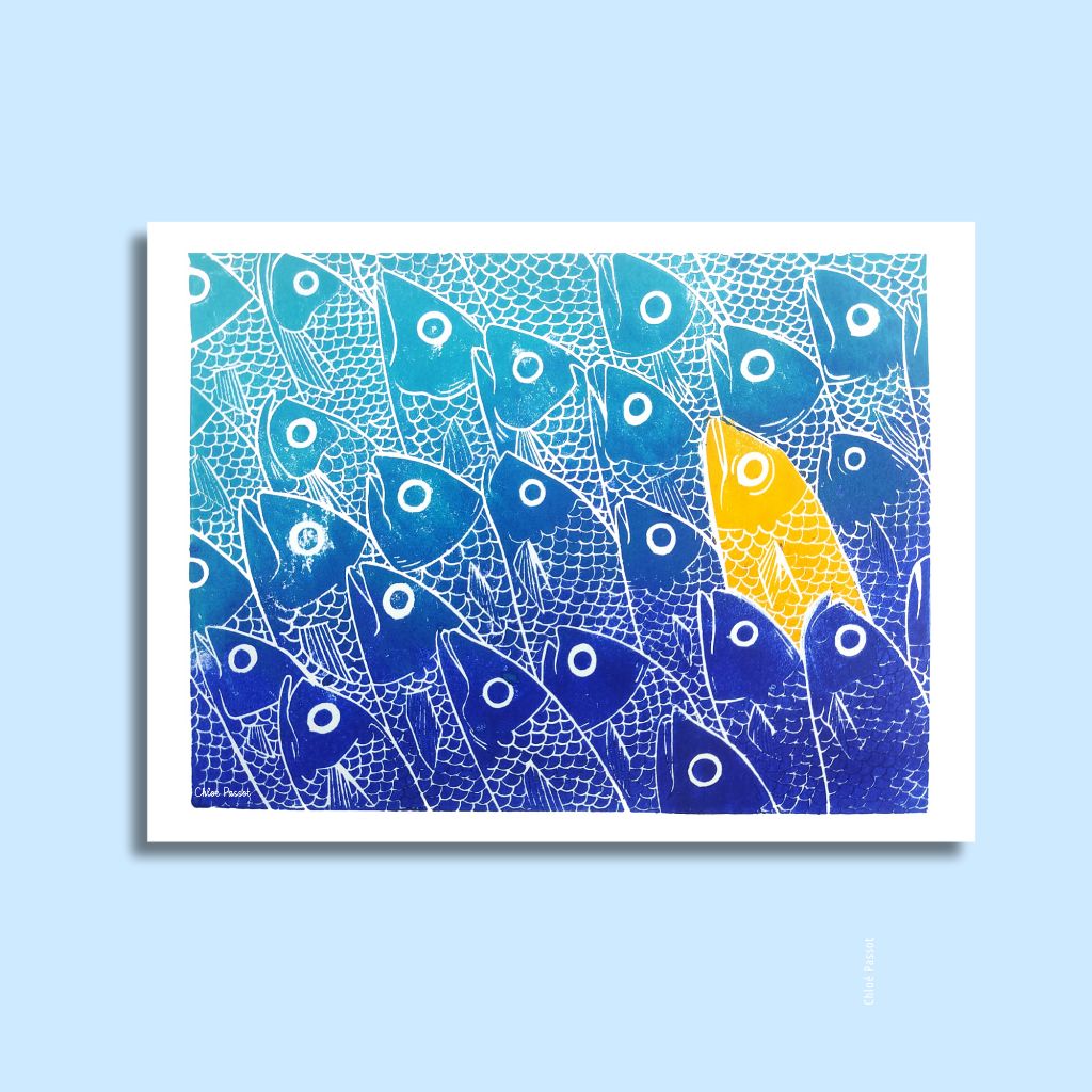 Affiche - Golden Fish - Chloé Passot