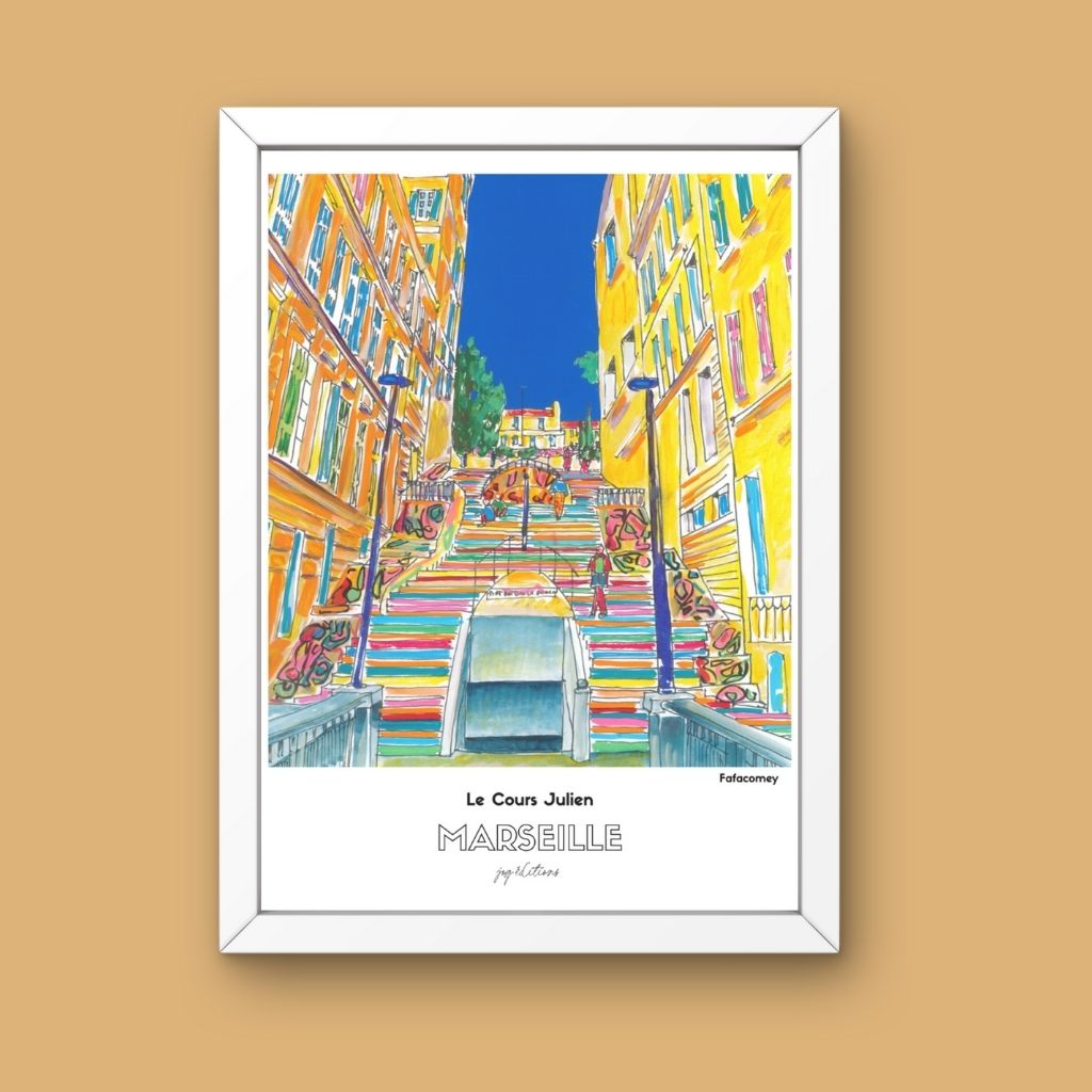 Affiche -  Le Cours Julien - FafaComey