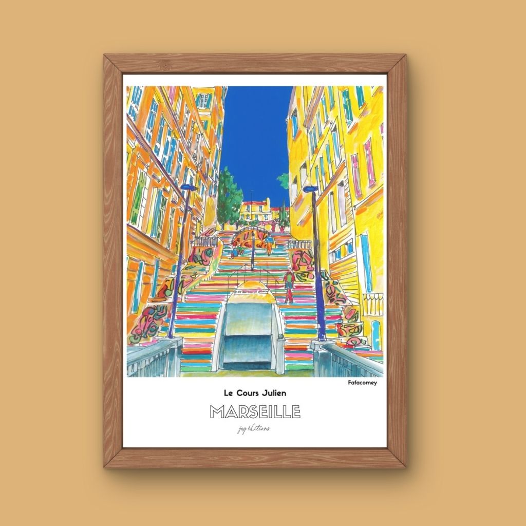 Affiche - Le Cours Julien - FafaComey