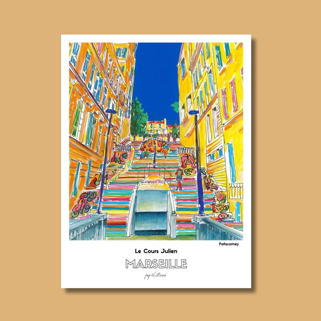 Affiche -  Le Cours Julien - FafaComey