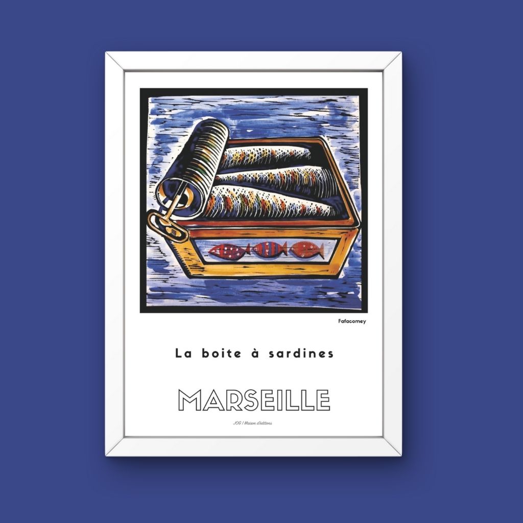 Affiche - La Boite à Sardines - FafaComey