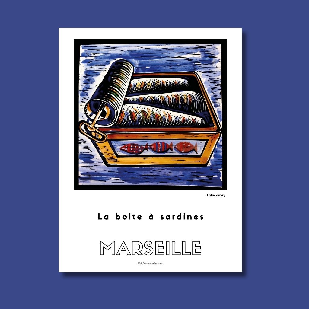 Affiche - La Boite à Sardines - FafaComey
