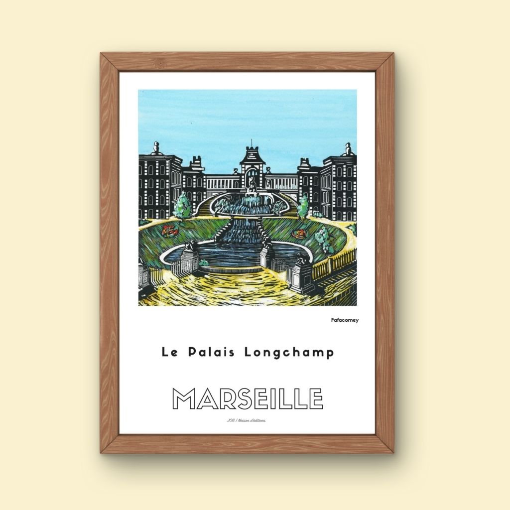 Affiche - Le Palais Longchamp - FafaComey