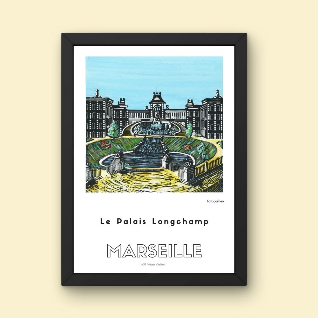 Affiche - Le Palais Longchamp - FafaComey