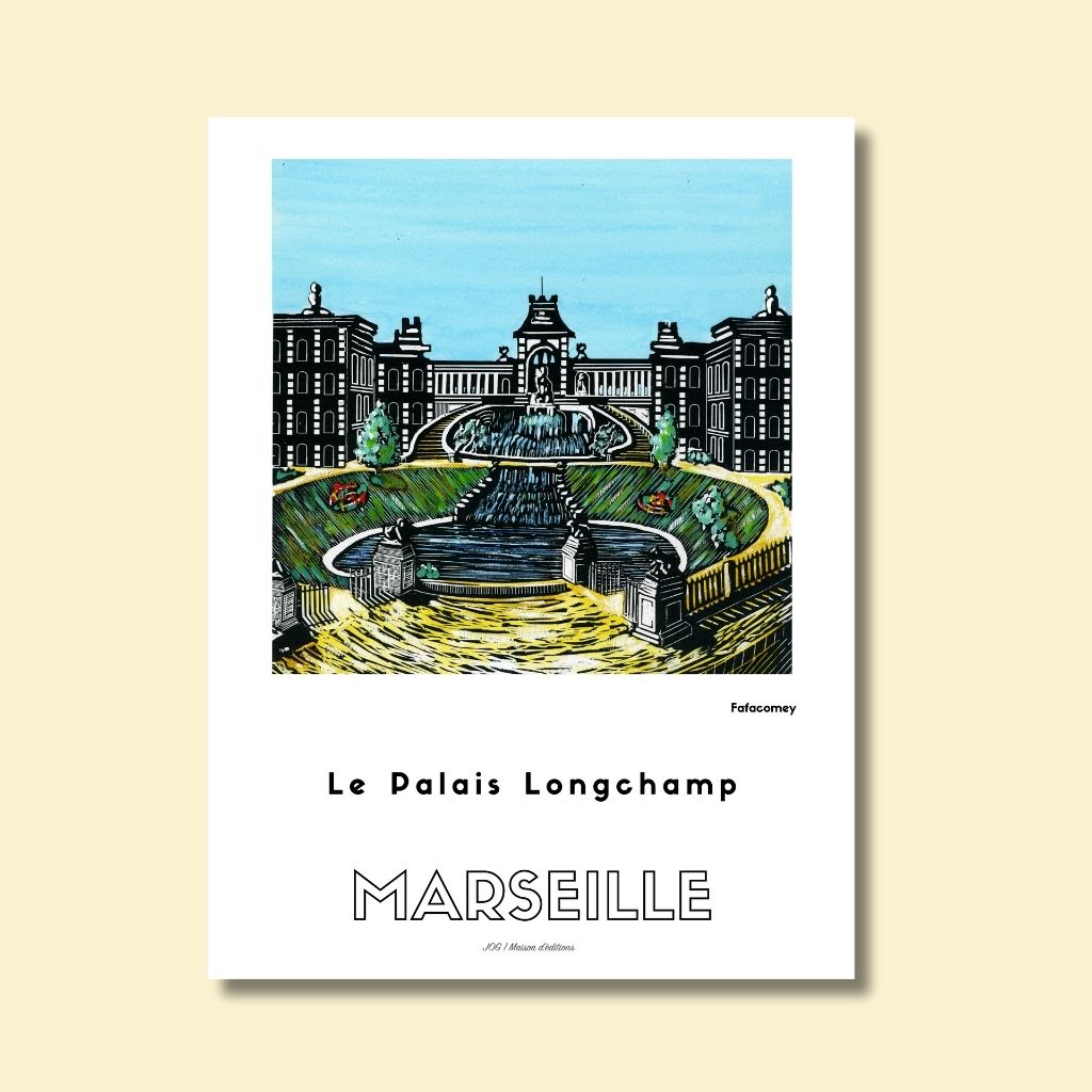 Affiche - Le Palais Longchamp - FafaComey