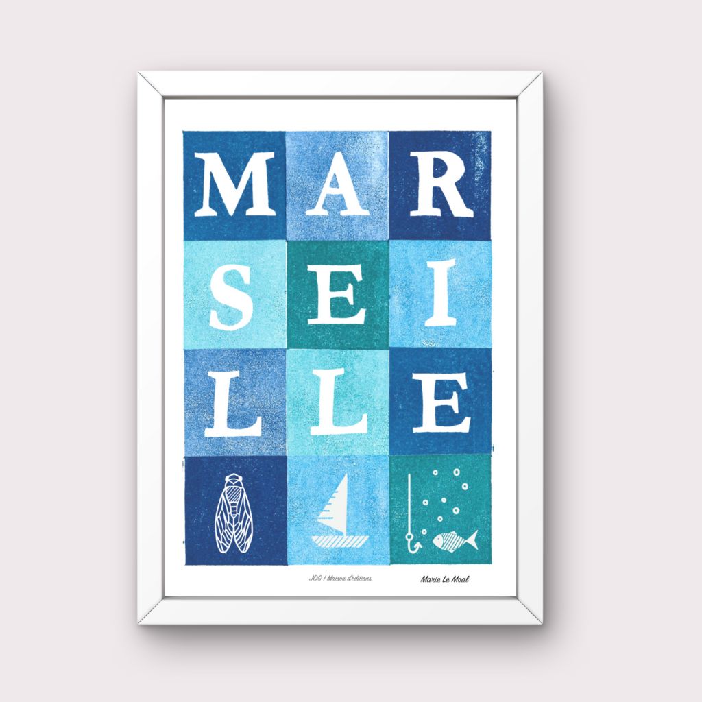 Affiche - Marseille - Marie Le Moal
