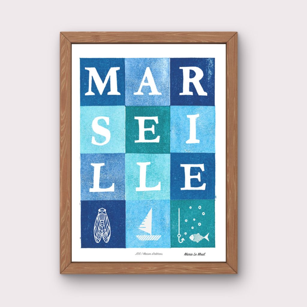 Affiche - Marseille - Marie Le Moal