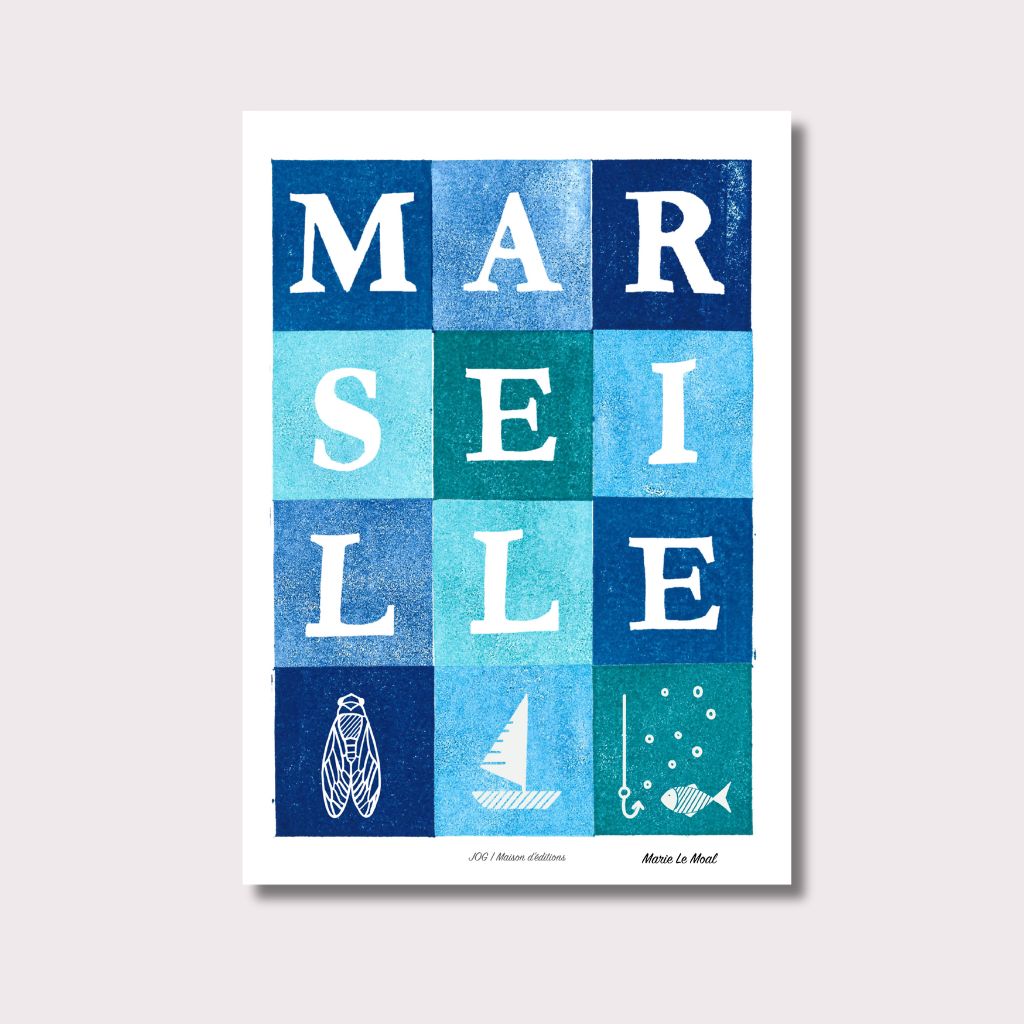 Affiche - Marseille - Marie Le Moal
