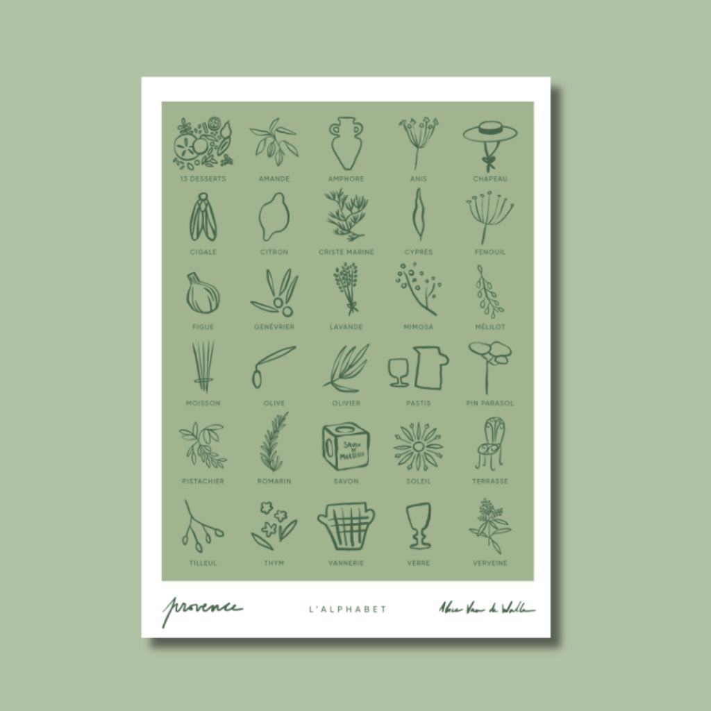 Affiche jog editions_provence_alphabet_sans cadre