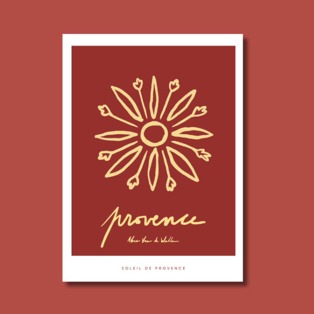 Affiche jog editions_provence_soleil de provence_sans cadre