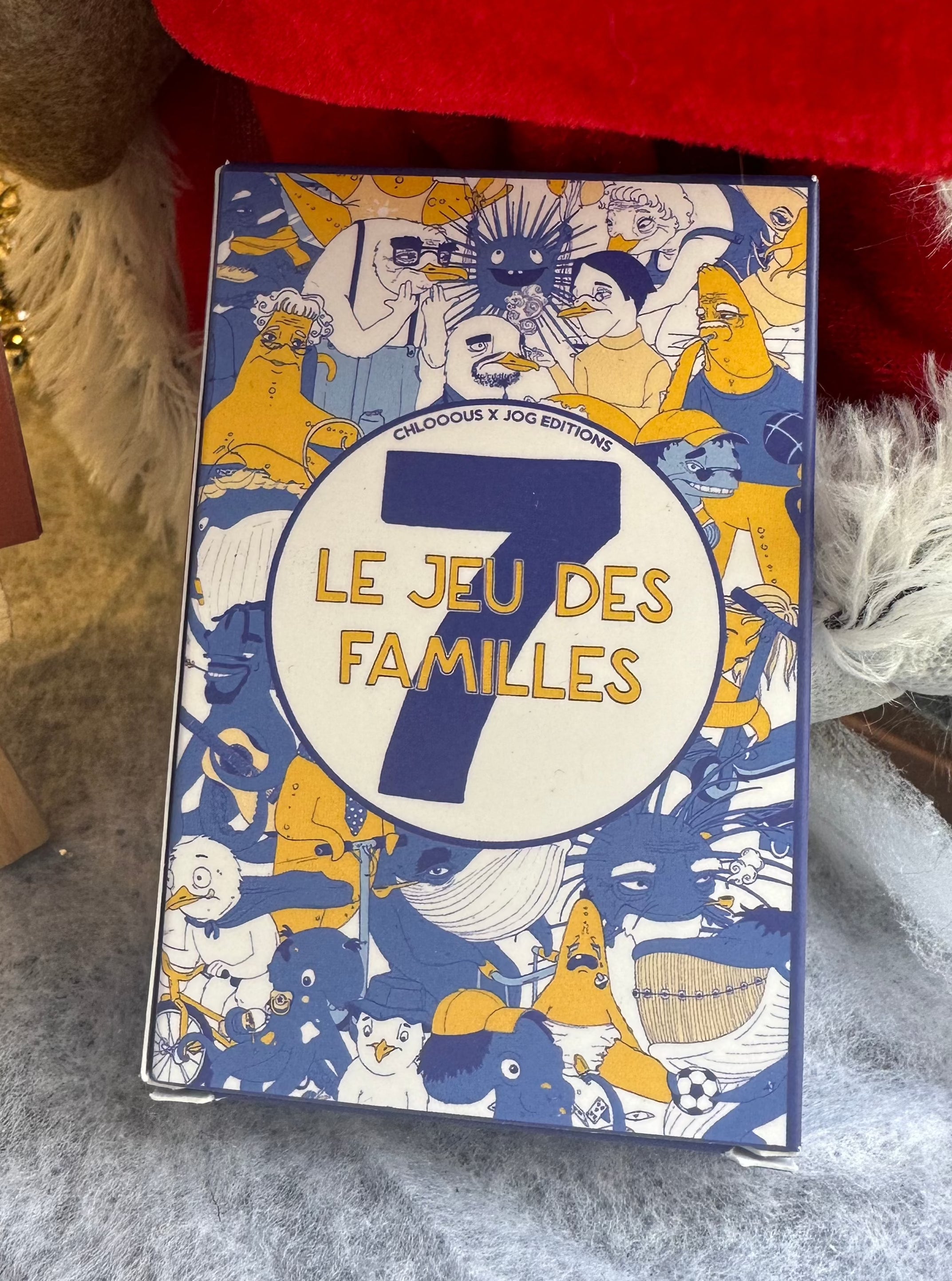 jeu 7 familles original animaux marins