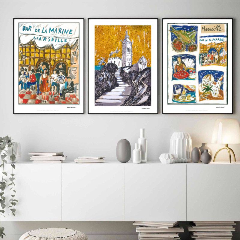 jog affiche marseille isabelle arata