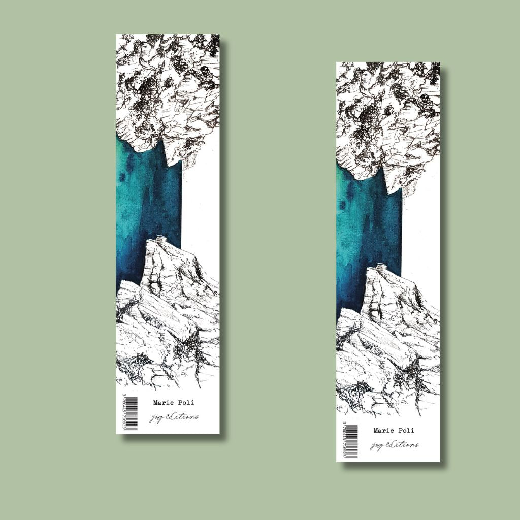 Marque-page - Marie Poli - Calanque d'En Vau