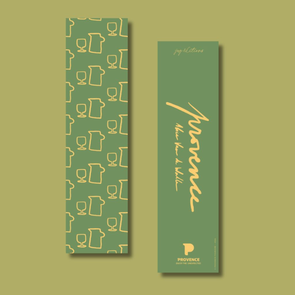 Marque page - Provence - L'heure de l'apéro - Alice Van de Walle