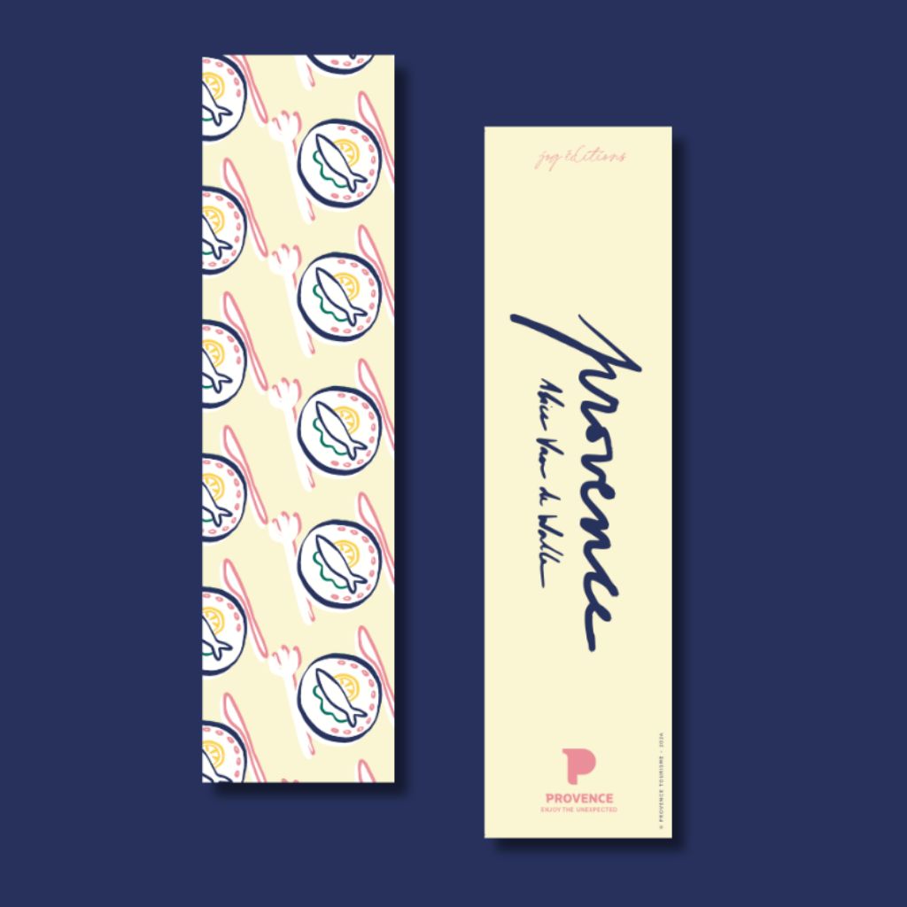 Marque page - Provence - Retour de pêche - Alice Van de Walle