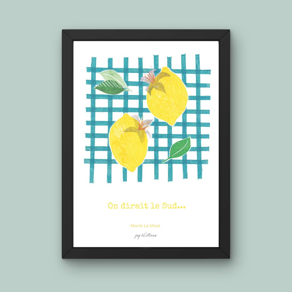 Affiche - On dirait le Sud - Marie Le Moal