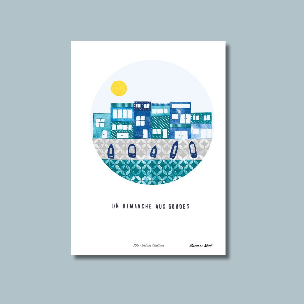 Affiche - Dimanche aux Goudes - Marie Le Moal