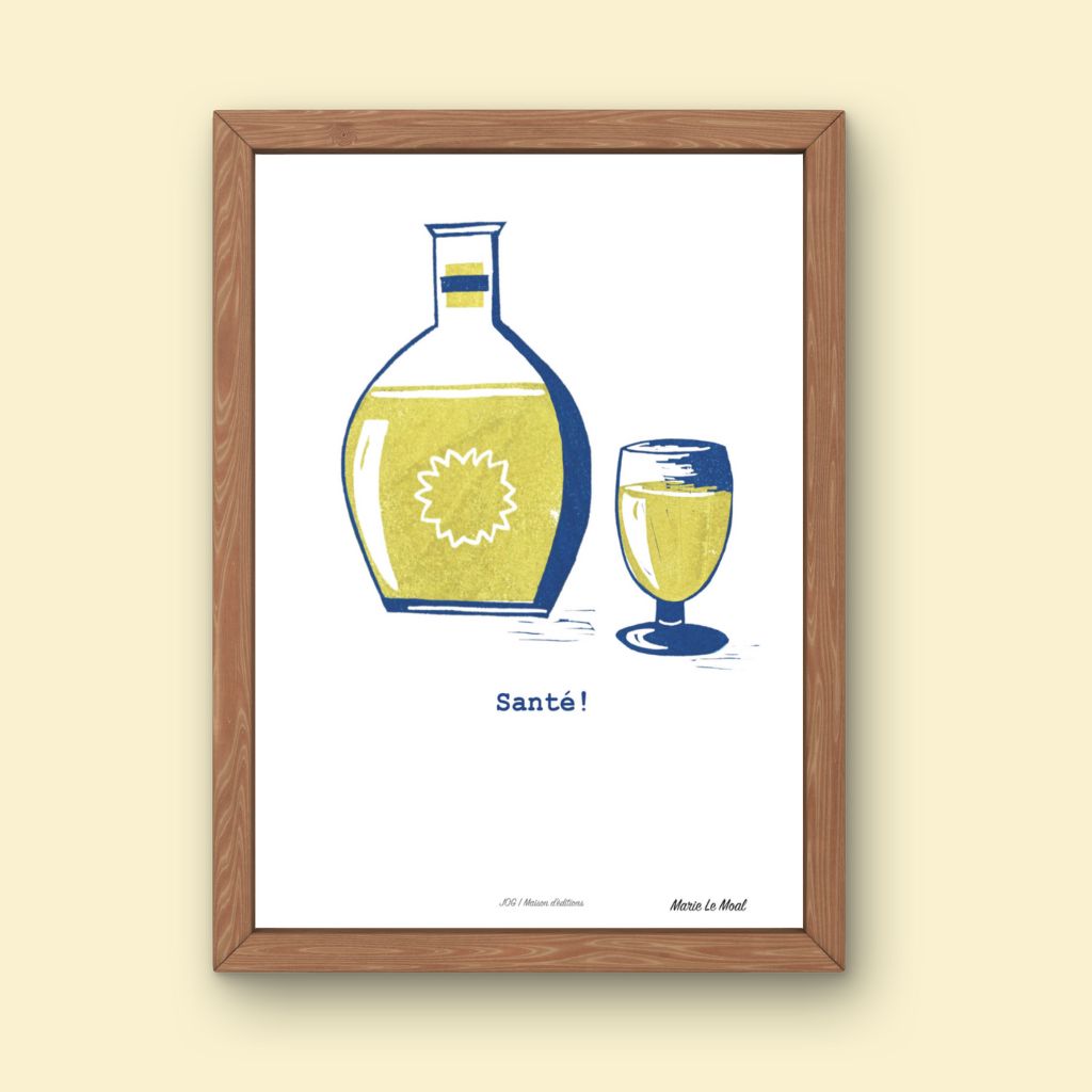 Affiche - Santé ! - Marie Le Moal