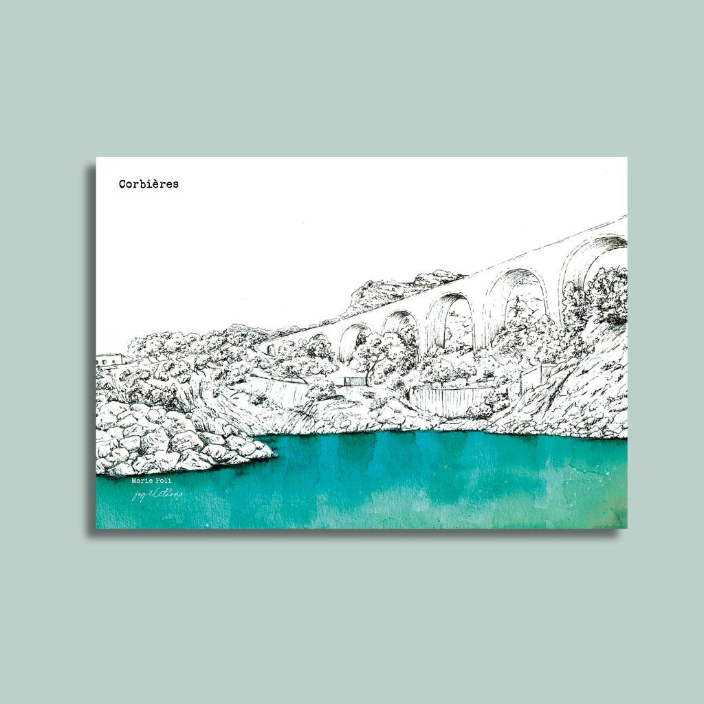 Carte postale - Corbière - Marie Poli