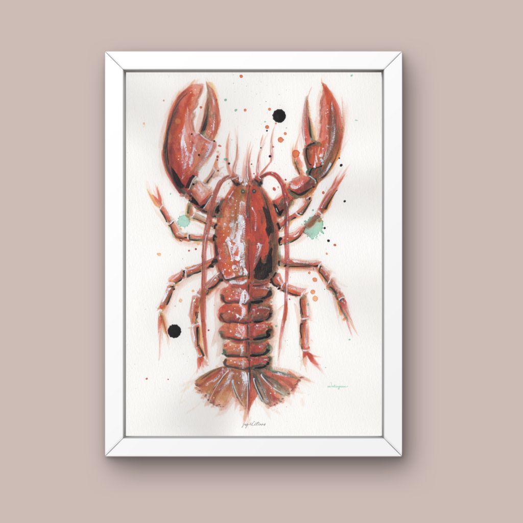 Affiche - Homard - Watergame