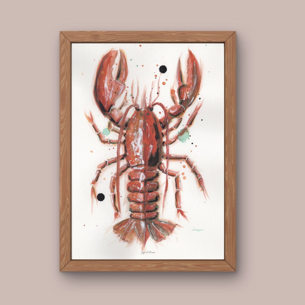 Affiche - Homard - Watergame