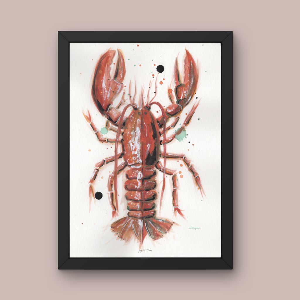 Affiche - Homard - Watergame